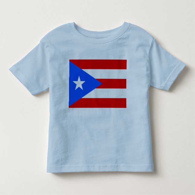 Puerto Rico Flag Toddler T-Shirt (Front)