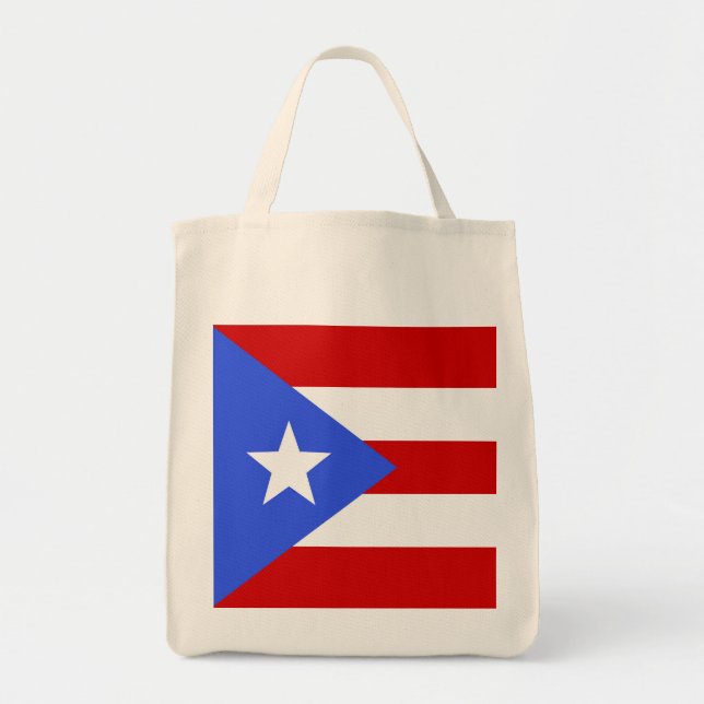 Puerto Rico flag Tote Bag (Front)