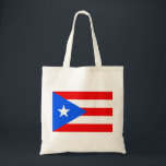 Puerto Rico Flag Tote Bag<br><div class="desc">Puerto Rico Flag cheap products printed with the flag can be used as best gifts for family or friends.</div>