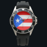 Puerto Rico Flag Watch<br><div class="desc">Puerto Rico Flag</div>