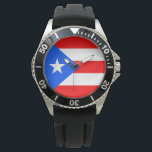 Puerto Rico Flag Watch<br><div class="desc">Puerto Rico Flag</div>