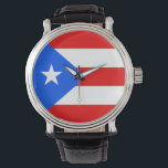 Puerto Rico Flag Watch<br><div class="desc">Search "wowsmiley" for more products like this one.</div>