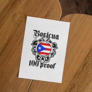 Puerto Rico Folded Postcard