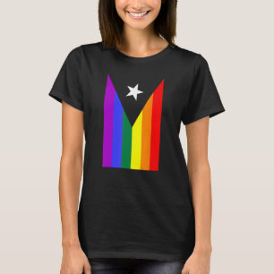 Puerto Rico Gay Pride Rainbow Flag T-Shirt