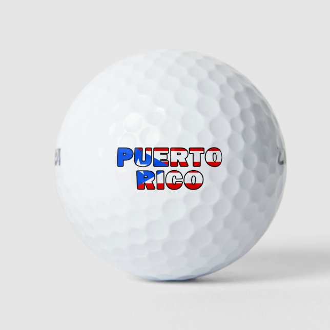Puerto Rico Golf Balls (Front)