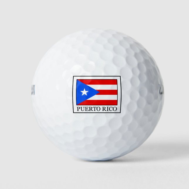 Puerto Rico Golf Balls (Front)