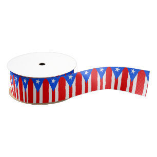 Puerto Rico Grosgrain Ribbon