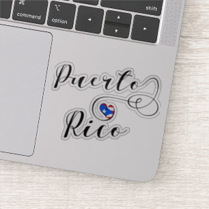 Puerto Rico Heart Flag