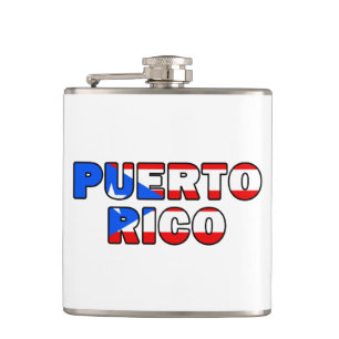 Puerto Rico Hip Flask