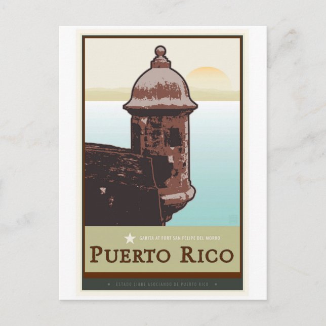 Puerto Rico I Postcard (Front)