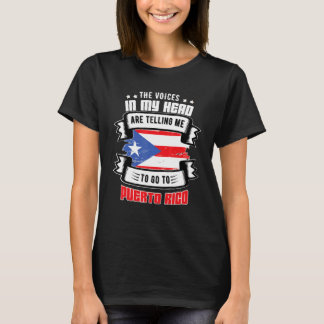 Puerto Rico In My Head T-Shirt