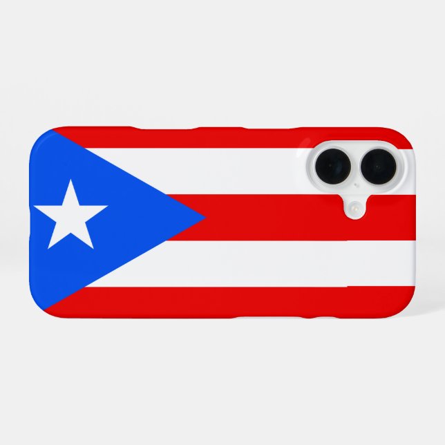 Puerto Rico iPhone 16 Case (Back Horizontal)