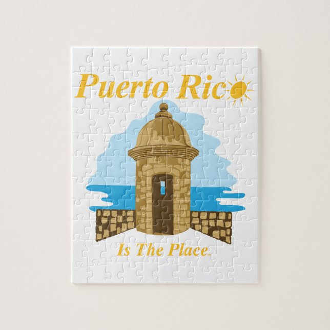 Puerto Rico Is The Place Puzzle (Vertical)