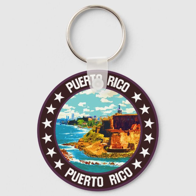 Puerto Rico                                        Key Ring (Front)