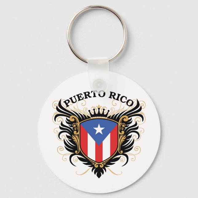Puerto Rico Key Ring (Front)