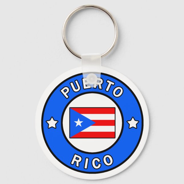 Puerto Rico keychain (Front)