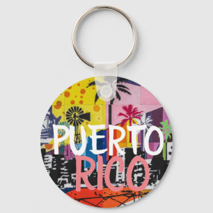 Puerto Rico Keychain