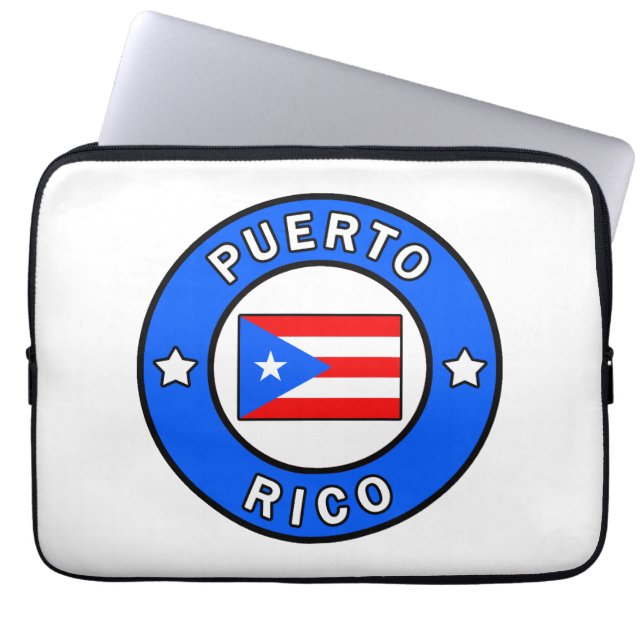 Puerto Rico Laptop Sleeve (Front)