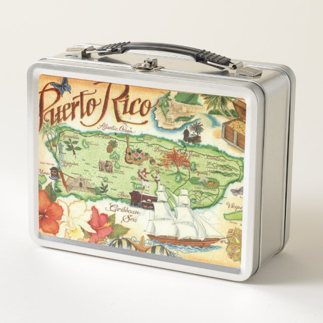 Puerto Rico Lunch Box (Front)