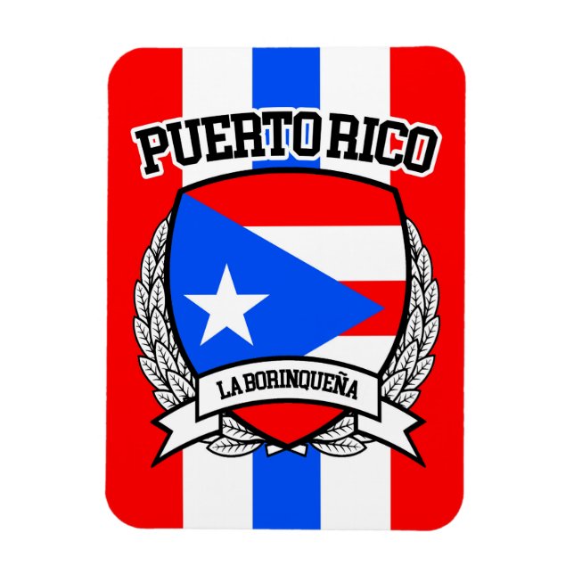 Puerto Rico Magnet (Vertical)