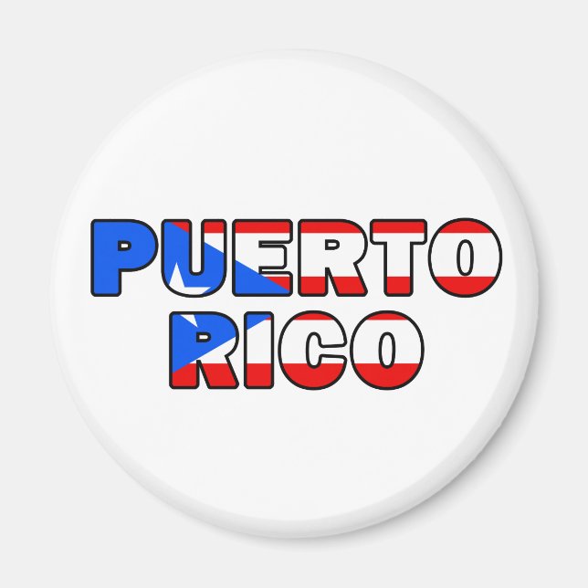 Puerto Rico Magnet (Front)