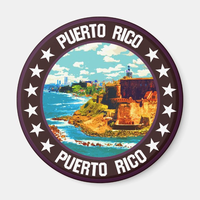 Puerto Rico                                        Magnet (Front)