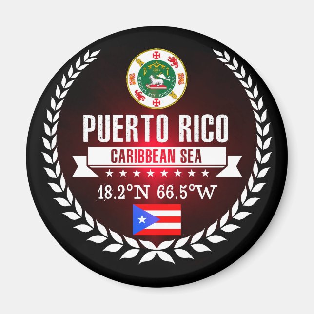 Puerto Rico Magnet (Front)