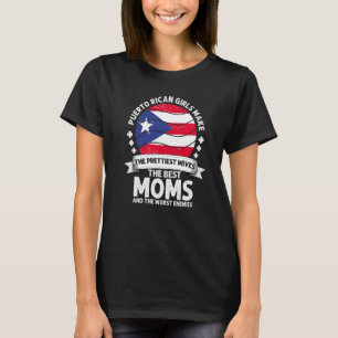Puerto Rico Mum Cuba Mothers Day Mama Puerto Rican T-Shirt