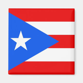 Puerto Rico National World Flag Magnet