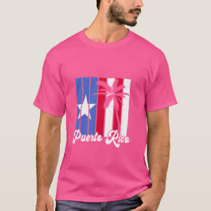 Puerto Rico Palms Proud Flag Boricua Puerto Rican  T-Shirt