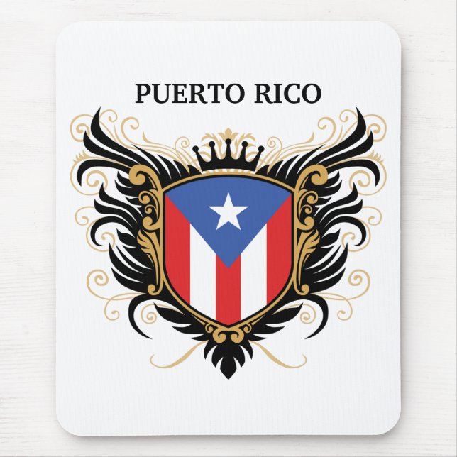 Puerto Rico [personalise] Mouse Pad (Front)