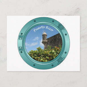 Puerto Rico Porthole Postcard