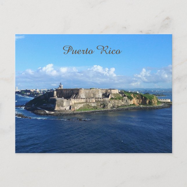 Puerto Rico Postcard (Front)