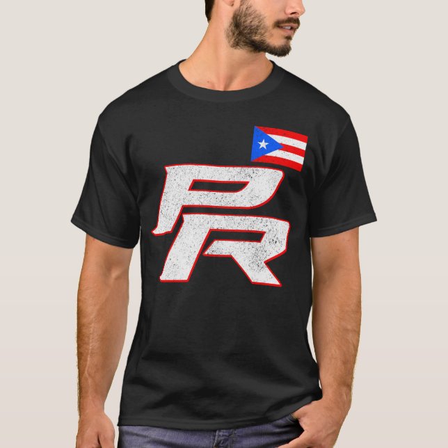 Puerto Rico Pr Pride Boricua Puerto Rican Flag     T-Shirt (Front)