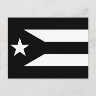 Puerto Rico Protest Flag Postcard