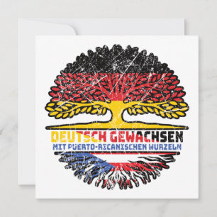 Puerto Rico Puerto-ricanisch Deutsch Deutschland Card