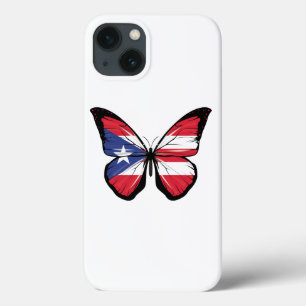 Puerto Rico ripped Flag iPhone 13 Case