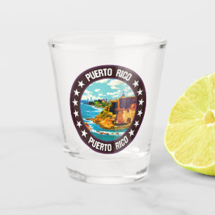Puerto Rico                                        Shot Glass