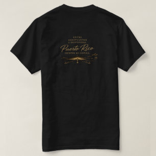 Puerto Rico Siempre Me Espera Travel & Diaspora T-Shirt