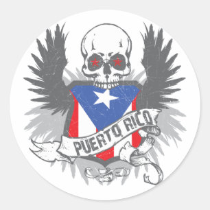 Puerto Rico Star Sticker