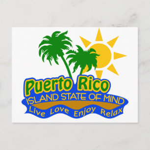 Puerto Rico State of Mind postcard