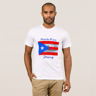 Puerto Rico Strong Hurricane Flag Shirt