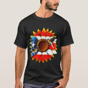 Puerto Rico Sunflower T-Shirt