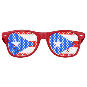 Puerto Rico Sunglasses & Party Shades / flag