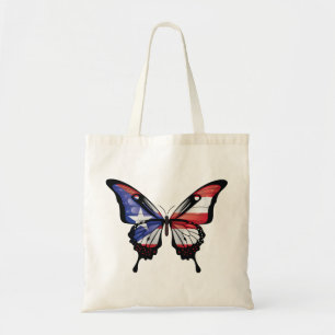 Puerto Rico Swallowtail Butterfly Flag Tote Bag
