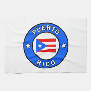 Puerto Rico Tea Towel
