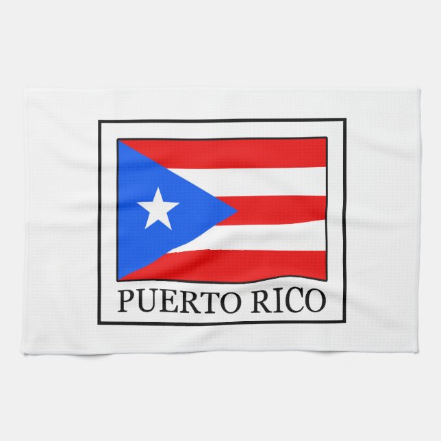 Puerto Rico Tea Towel (Horizontal)