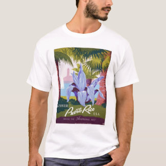 Puerto Rico Tourism 1940 WPA T-Shirt