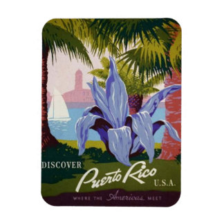 Puerto Rico Travel - Theme Magnet