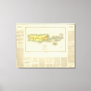 Puerto Rico, Virgin Islands Canvas Print
